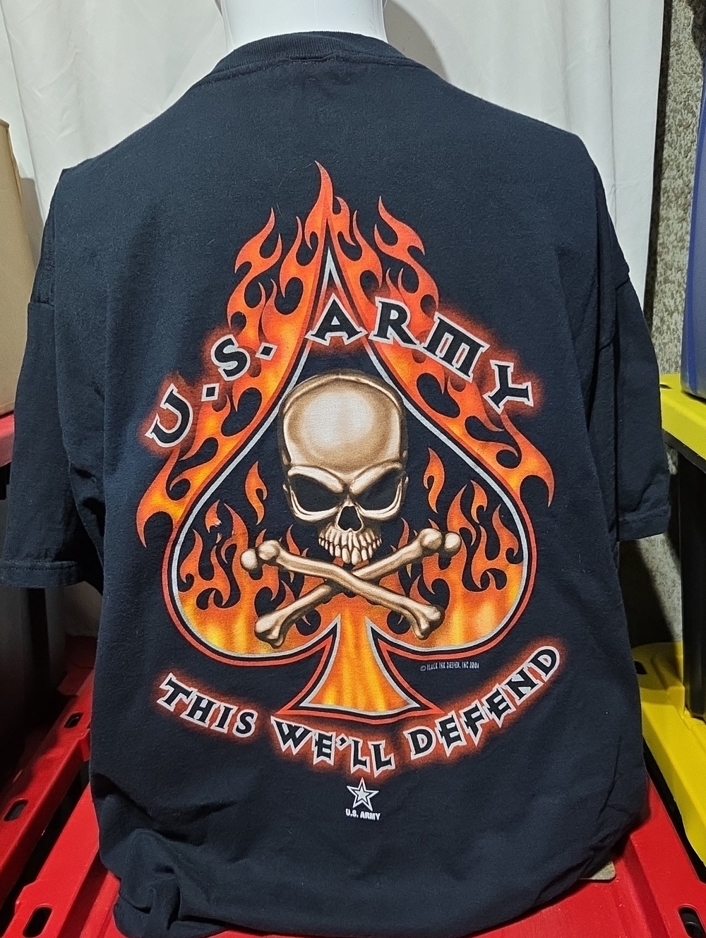 VINTAGE U.S. ARMY SPADE TSHIRT